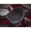 LUIMOTO (Hex-Diamond) Rider Seat Covers for the HARLEY DAVIDSON Road Glide / Street Glide (2011+) LUIMOTO (Hex-Diamond) Rider Seat Covers for the HARLEY DAVIDSON Road Glide / Street Glide (2011+)